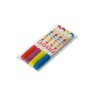 Set van uitwisbare fluo markers rood/paars/geel/blauw - Kidydraw -pro  (Wenslijst ...)